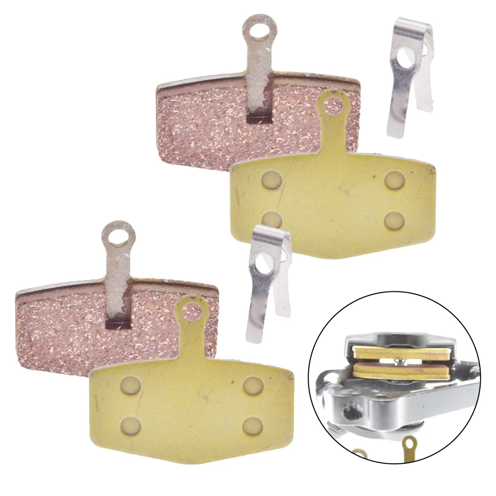 1PairMTBBrakePadsFullMetalDiscBrakePadForEbikeS5Discs