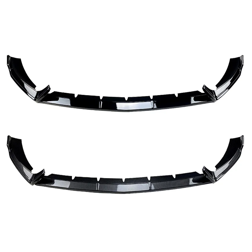 For Mercedes E-Class W213 C238 2021+ E260 E300 AMG Front Bumper Lip Splitter Diffuser Body Kits Spoiler Bumper Guard Accessories