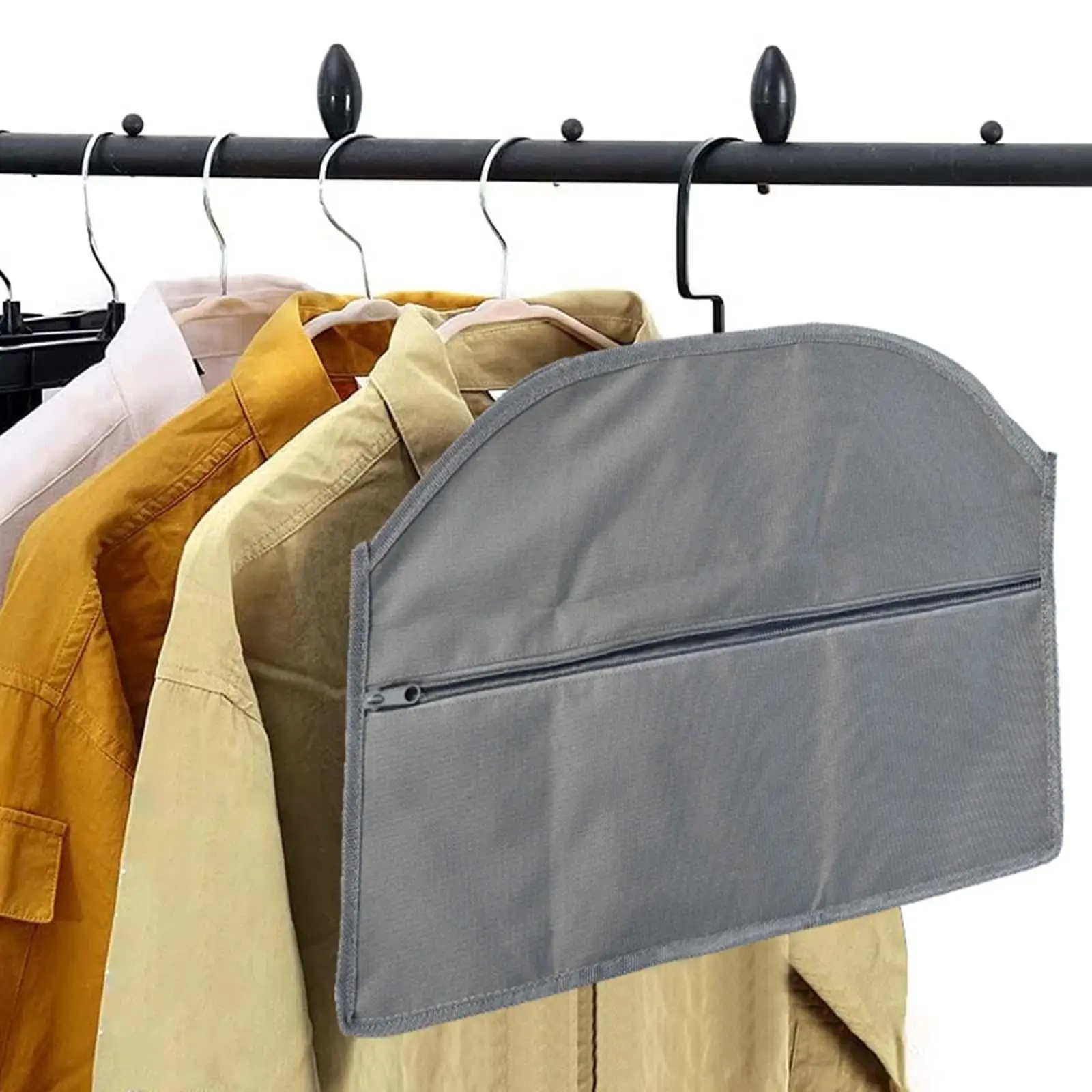 Hanger Diversion Fits Under Hanging Clothes for Wardrobe Conceals Money