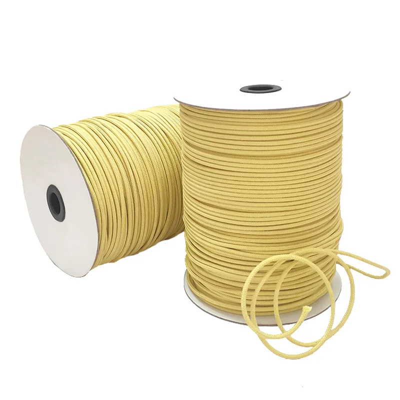 DORISEA 0.80mm-12mm Aramid Fiber Braid Kevlar Kite Line Fishing Assist Cord for Flying Camping Hiking Multifunctional Cord Rope 2