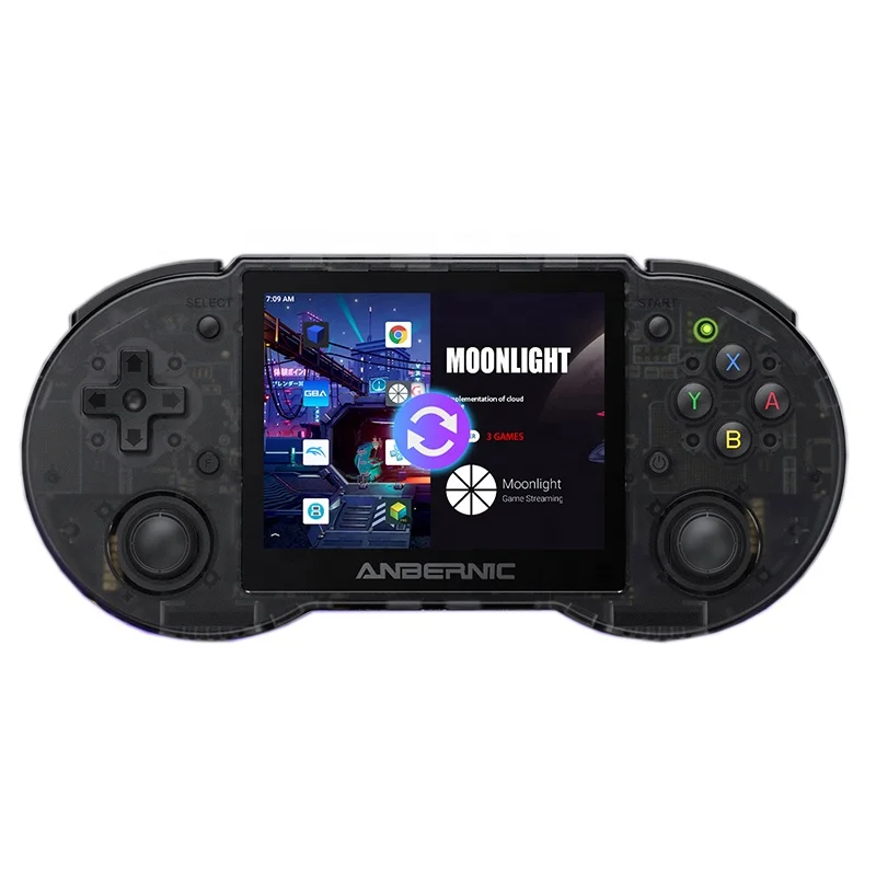 

ANBERNIC RG353P Retro Mini Handheld Game Console 3.5 Inch IPS Touch Screen Game Controller Android Linux System PSP Pastime Gift