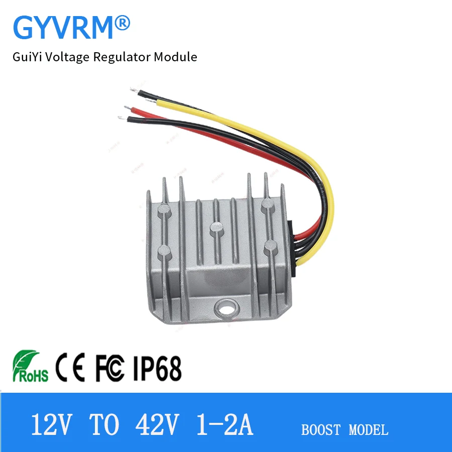Transformador do Conversor do Impulso Modelo Step-up Dc-dc 12v a 42v 1a 2a 930v a 42v 2a 84w