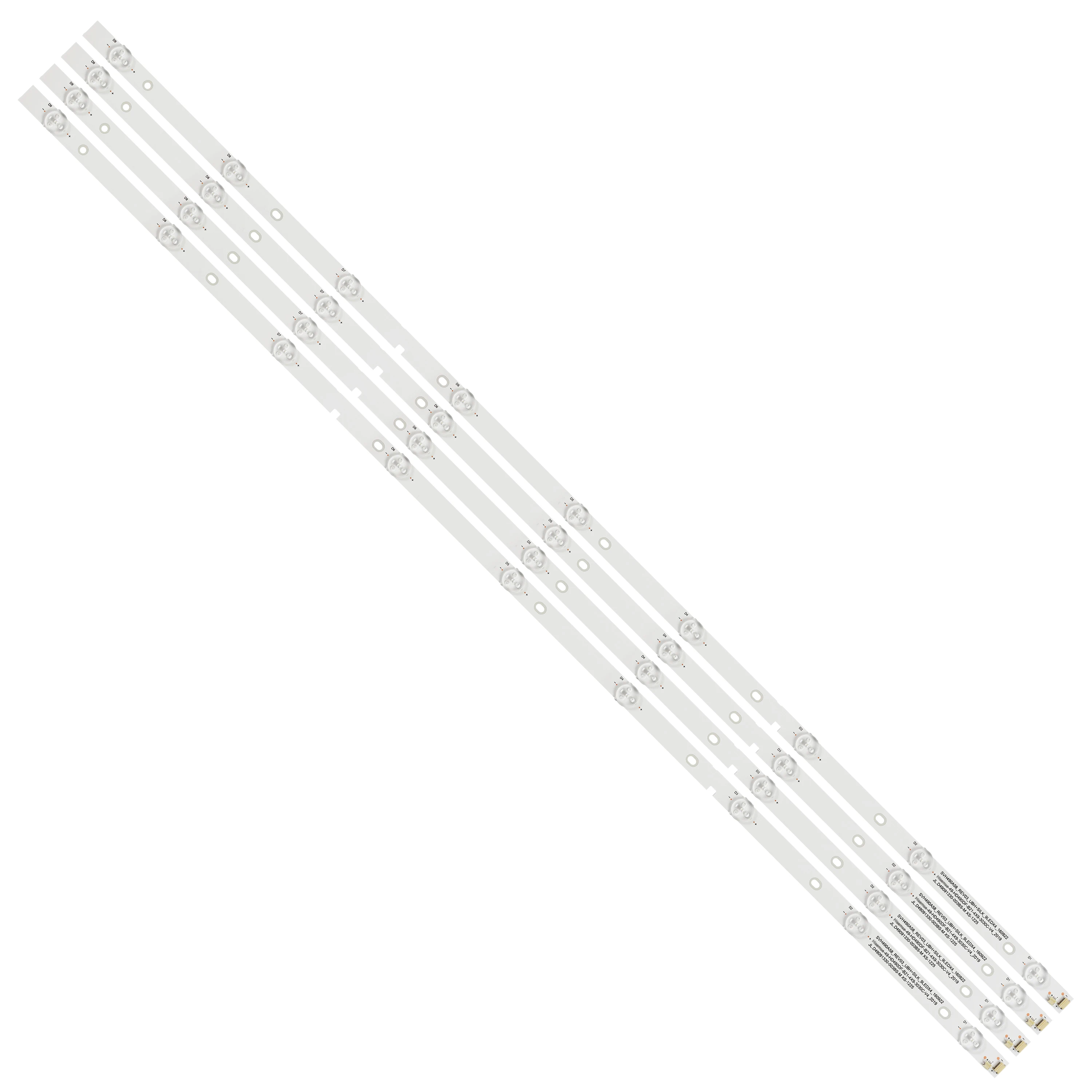 Tira de Luz de Fundo Led para Hisense 49h6e 49p4 Dexp F49d8200h Jl.d49091330003cs-m Svh490a58