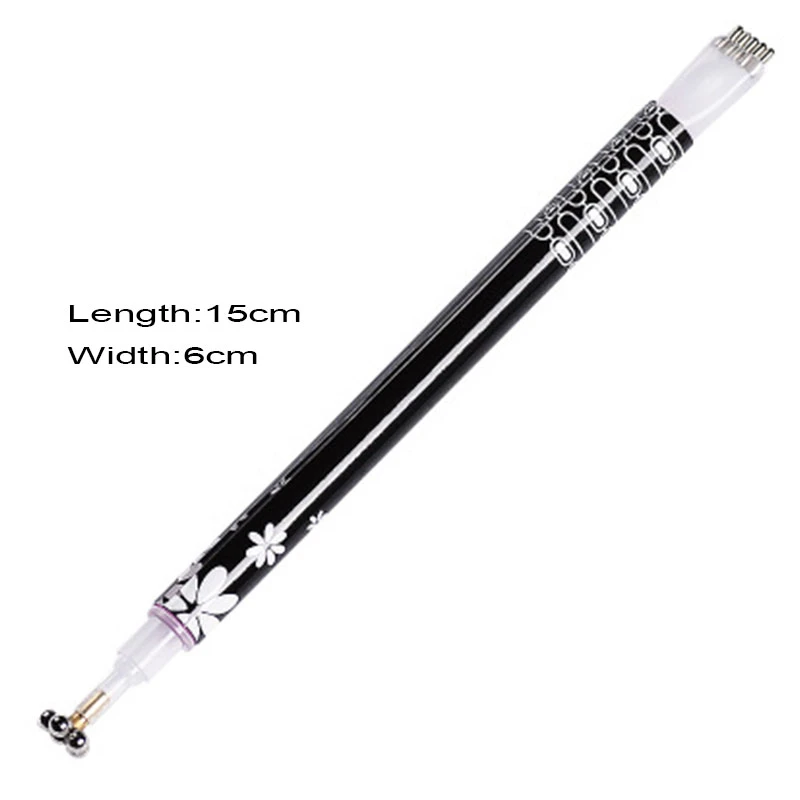 Nail Art Magnet Stick Cat Eyes Double Headed Magnet Polish UV Gel Strong Magnetic Pen Manicure Tools 3 Color Nail Magnetic Stick 4