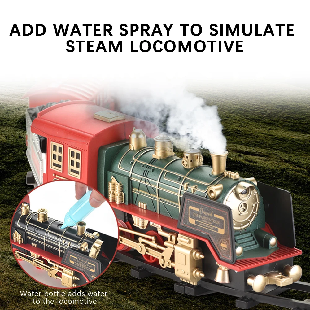 مجموعة قطارات التحكم عن بعد كلاسيكية عتيقة RC-قطار...