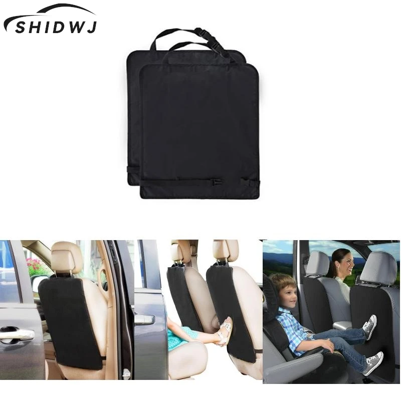Car Seat Back Protector Cover for Children Kids Baby Auto Seat Cushion Kick Mat Pad Anti Mud Clean Dirt Decals car seat protector Car Accessories