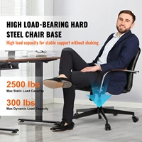 SucceBuy Office Chair Base Replacement 28" 2500 lbs Static Universal Computer Desk Chair Stool Desk Chair Base Replacement Black - Image 3