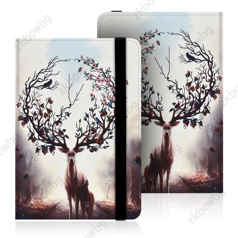 Universal EReader Cover with Hand Strap - Cute Case