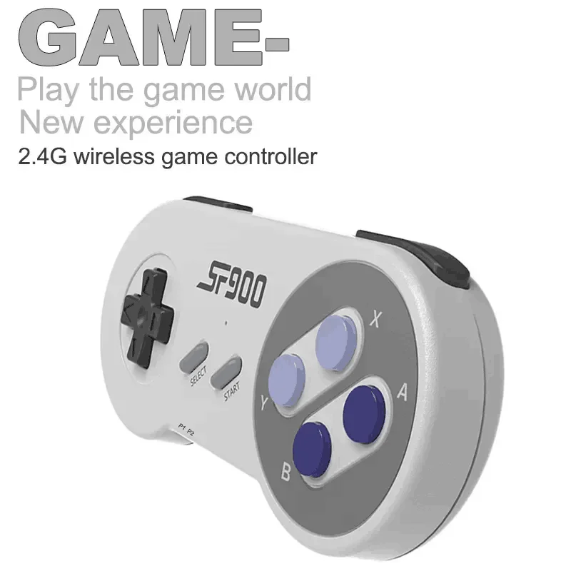 슈퍼 닌텐도 게임스틱 SF900 콘솔, 5000 레트로 게임, HD 비디오 게임 콘솔, NES SNES 무선 컨트롤러용, 16 비트
