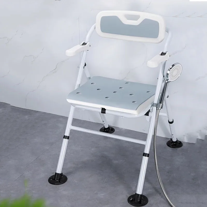 Sauna Small Bathroom Chair Accessories Storage Inflatable Outdoor Bathroom Chair Stackable Transparent Tabouret Home Furniture