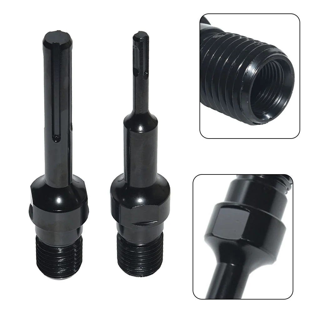Diamond Connecting Rod SDS PLUS SDS MAX Core Drill Bit Adapter 1-1/4 UNC Thread Male To SDS-PLUS MAX Shank Conversion