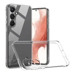 Versatile Clear Silicone Soft Phone Case for S24 (Clear Case)