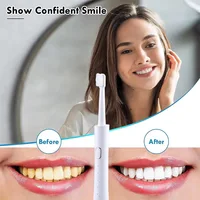 Electric Toothbrush Soft Bristles 6 Speed Automatic for Adults & Kids Universal Smart Charging All Ages Compatible 6