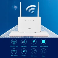 Router wireless 4G Router 4G da 300 Mbps Modem wireless Antenna esterna con slot per scheda SIM Spina europea per lavoro di viaggio a casa 5