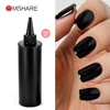 MSHARE 250ml Black White Nail Color Colour Milky White Gel Polish Semi Permanent Varnish Soak Off UV LED Nails 2