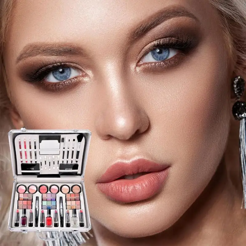 Makeup Kits For Women Full Set 68PCS/Set All In 1 Makeup Set With Eyeshadow Palette Blush Lipstick Kits For Daily