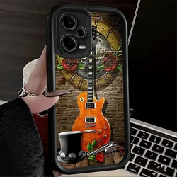 Stylish Soft Protective Phone Case with Rock Band Design for Xiaomi Poco X4 GT (KHTY00048A1)