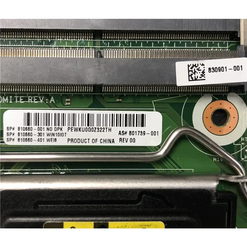 For HP EliteDesk 800 G2 Desktop Mini Motherboard 810660-001 801739-001 Socket 1151 Q170 Mainboard 4 For HP EliteDesk 800 G2 Desktop Mini Motherboard 810660-001 801739-001 Socket 1151 Q170 Mainboard - Image 2