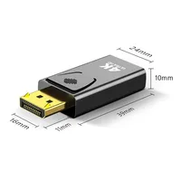 4K DP to HDMI-compatible Converter Displayport to 1080P HDTV Computer Monitor Audio Video Adapter - Image 6