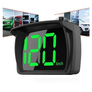 Universal Car HUD Head Up Display GPS Hud Digital Speedometer Big Font Speed Meter KMH for All Car Truck Plug and Play Auto Part 1