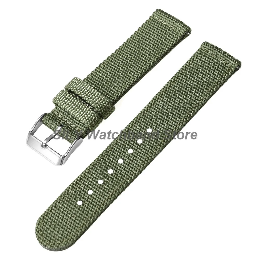 18mm 20mm 22mm 24mm Schnellverschluss-Uhrenarmband aus Canvas, Nylonband für Herren und Damen, Ersatz-Uhrenarmband für Smartwatch-Gürtel und Zubehör – Detail 15