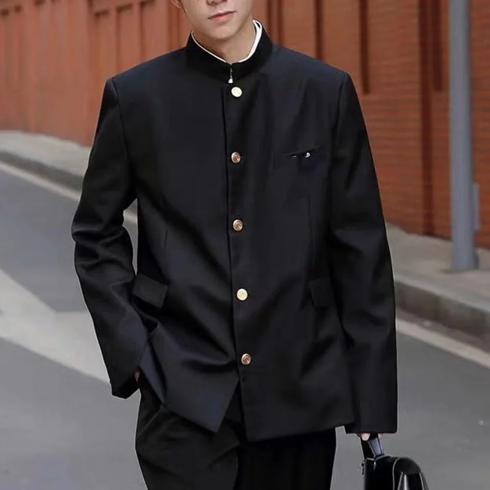 Mens Blazer Men Spring Autumn Japanese Style School Uniform Dk Blazers Fashion Suit Jackets Matching Explosion Coat