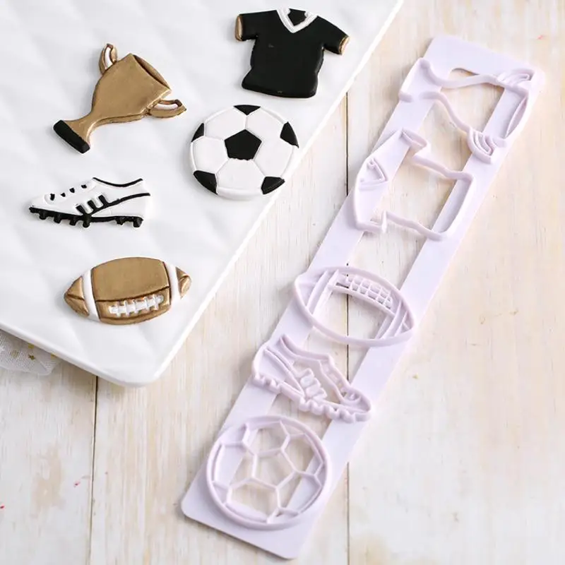 Football Sports Cutting Craft Cookie Pastry Biscuit Cutter Fondant