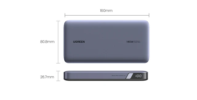 UGREEN 25000mAh Power Bank Portable PD 3.1 140W Fast Charging PowerBank for  Macbook Pro iPhone Samsung Notebook Computer - AliExpress