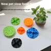 Pet Feeding Bowl Mat Anti-Tipping Silicone Tongue Cleaning Pad Dog Cat Slow Feeding Bowl Pet Supplies Wholesale