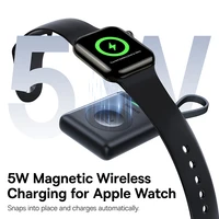 Baseus 5W Magnetic Wireless Charger For Apple Watch USB-C Built-in Cable For Apple Watch S1-S10 SE SE2 Ultra2 - Image 3