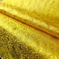 High Quality Damask Silk Satin Brocade Jacquard Fabric Edging Grid Costume Upholstery Adornment Cloth DIY Handcraft Sew Supplies 5