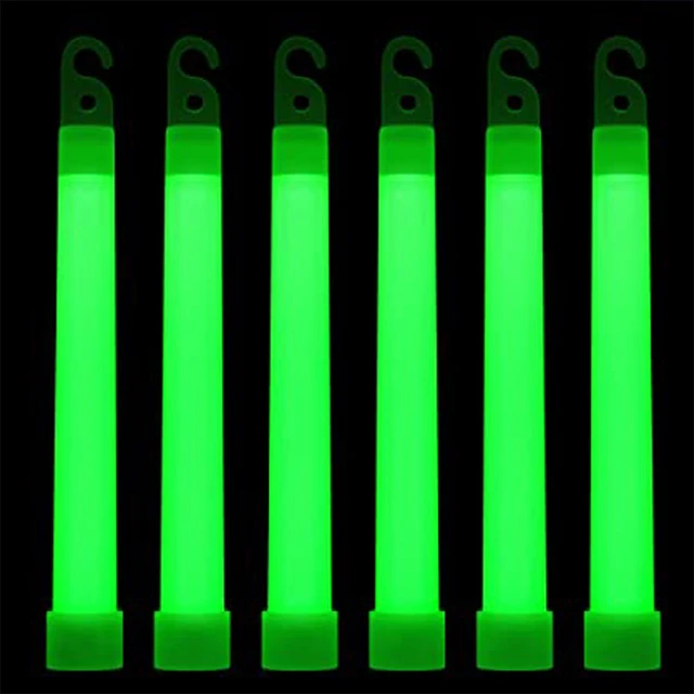 Palitos Luminosas Fluorescentes 8 pulgadas 180 piezas