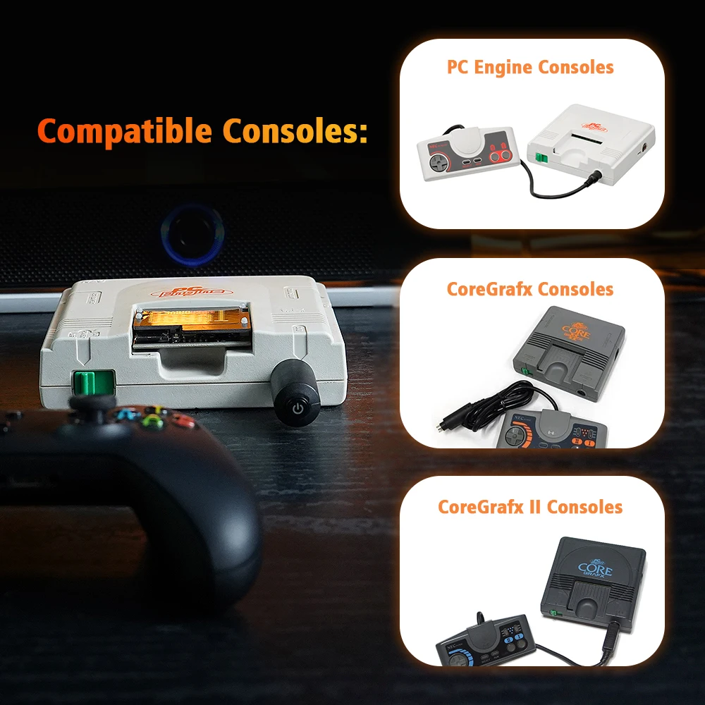 Blueretro Wireless Joystick Controller Converter For PC Engine