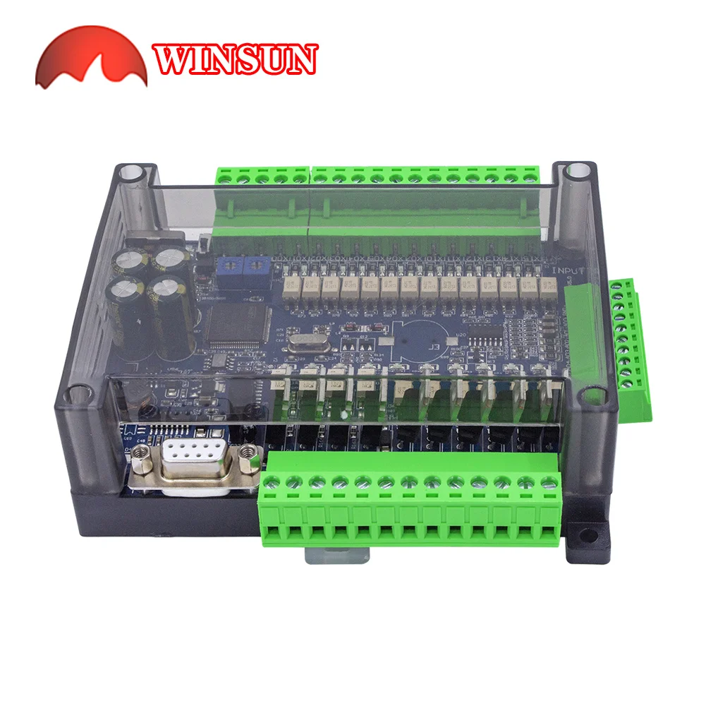 FX3U-24MT 24MR Ʈ  RTU, 4CH 10K ޽, 6CH 3K  PLC14 Է, 10 , 6AD 2DA RS485 RTC