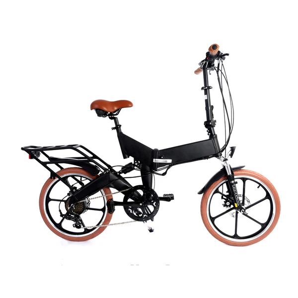 

20 inch LED / LCD display 36v 250w rear drive hub motor dual full suspension frame folding electric bike