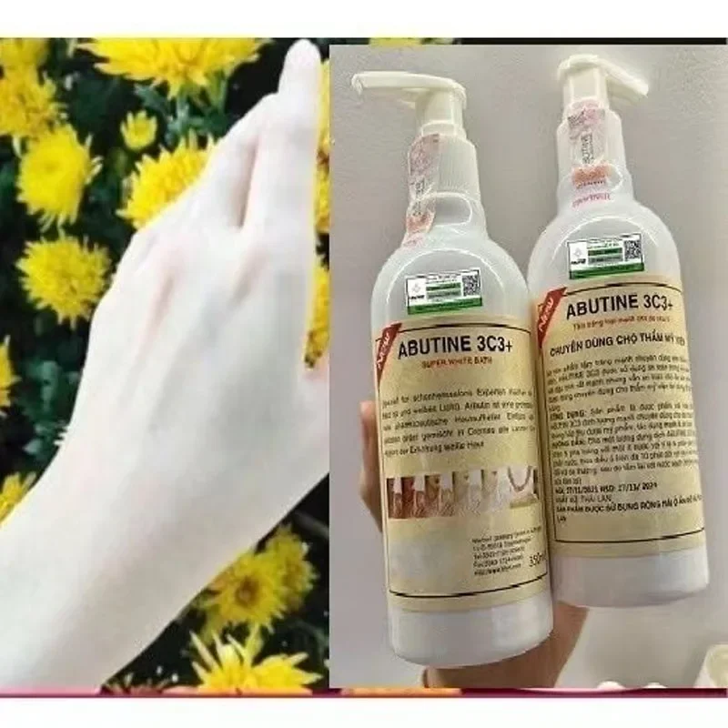Abutine 3c3 Whitening Body Reduce Dark Skin Blemishes Moisturize Brighten And Smooth Skin Whiter 250g body lotion