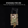 Tactical Molle Magazine Pouch for 9mm Pistol Mag 5.56 AR15 M4 AK Hunting Rifle MAG Bag Airsoft Outdoor Tool Flashlight Pouch 5