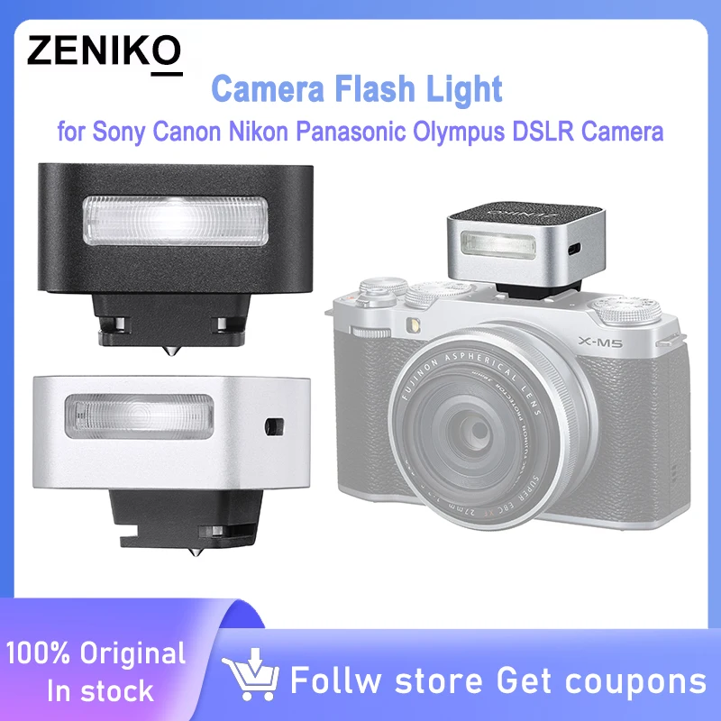 ZENIKO ZF08 Mini Camera Flash Speedlite 440 Full Power