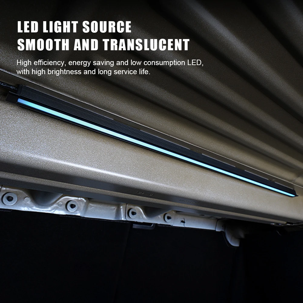 For Tesla Model 3 LED Trunk Light Modification Flexible LED Strip Lighting Atmosphere Light Interior Accessories