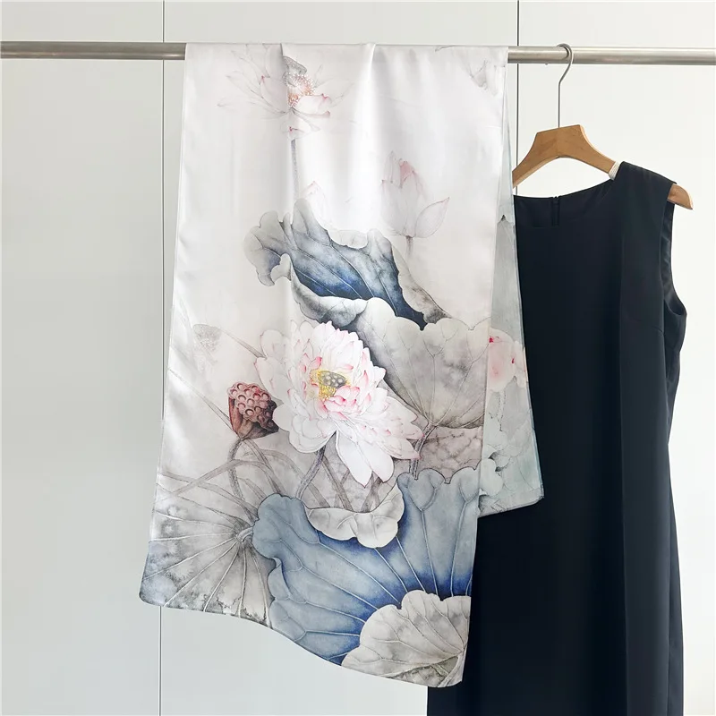 Long Silk Scarf7