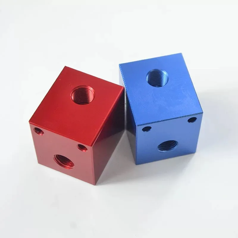 Aluminum oil circuit block V2068 directional overflow throttle check valve for hydraulic thread insertion valve universal