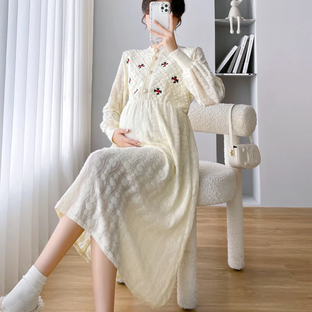 Gravidanza Inverno Outfit Casual Gravidanza Abito Premaman Autunno