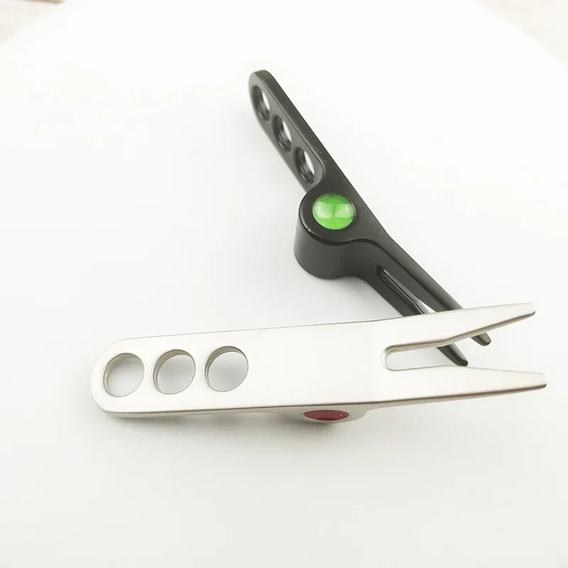 1PCS  Golf Divot tool Zinc Alloy Pitchfork Turf Tool