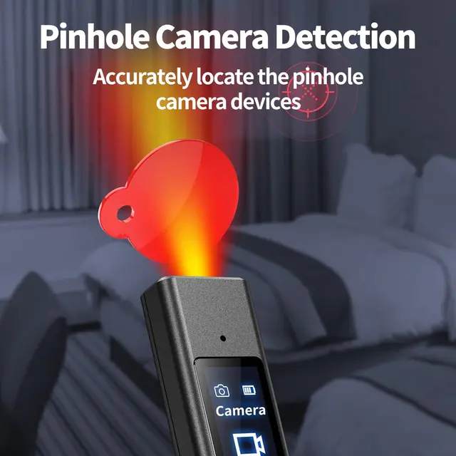 Hidden Spy Camera Detector Multi-function Anti Mini Bug Devices SPYCamera Wireless Gsm Signal Wiretapping GPS Tracker Cam Detect 3