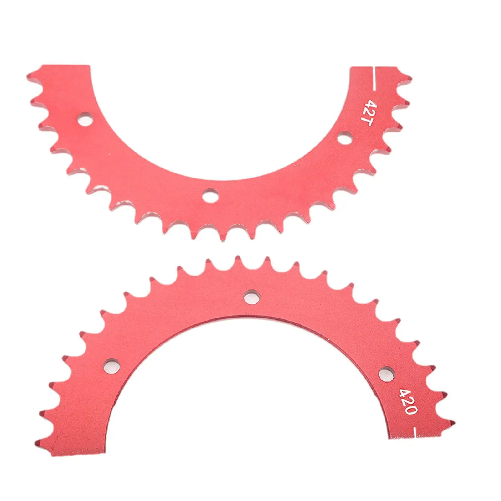 Go Kart Split Sprocket 420 Chain 42T Engine Sprocket for Predator 301cc 79cc 389cc 15HP go kart drive gear aluminum sprocket