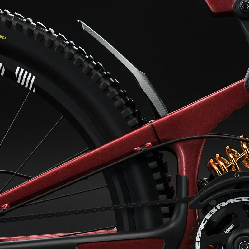 Enhanced Bicycle Mudguards - Durable Hard Shell Front & Rear Tire Protection for MTB, Road, and Fixie Bikes