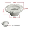 For DOMETIC 385345892 3Inch Socket Floor Flange Use For Mount Dometic/Sealand Gravity Discharge Toilets Accessories 6