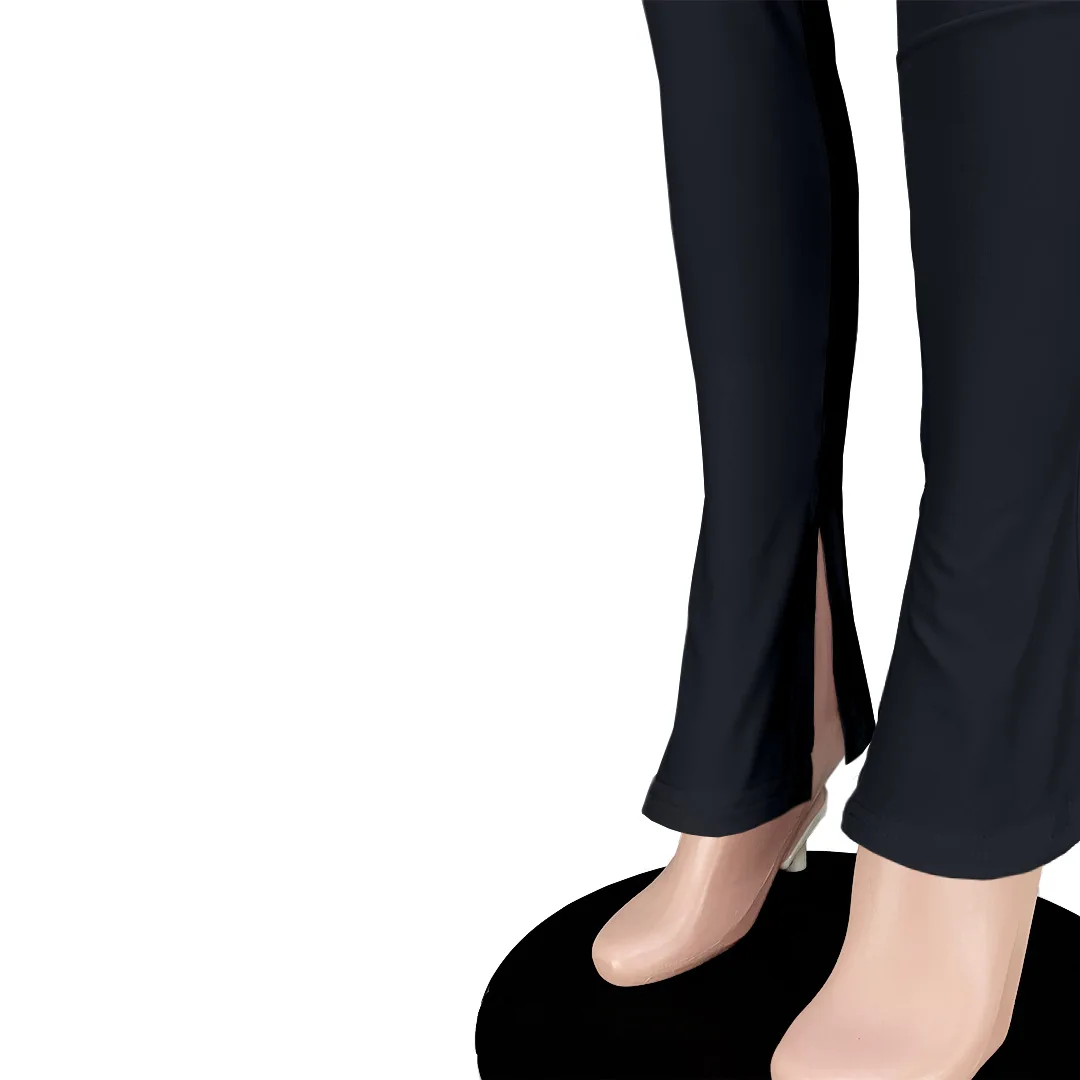 Women's Backless Jumpsuit Summer Solid Color Ladies Long Sleeve Yoga Gym Fitness Sexy One Piece Wide Leg Jumpsuit