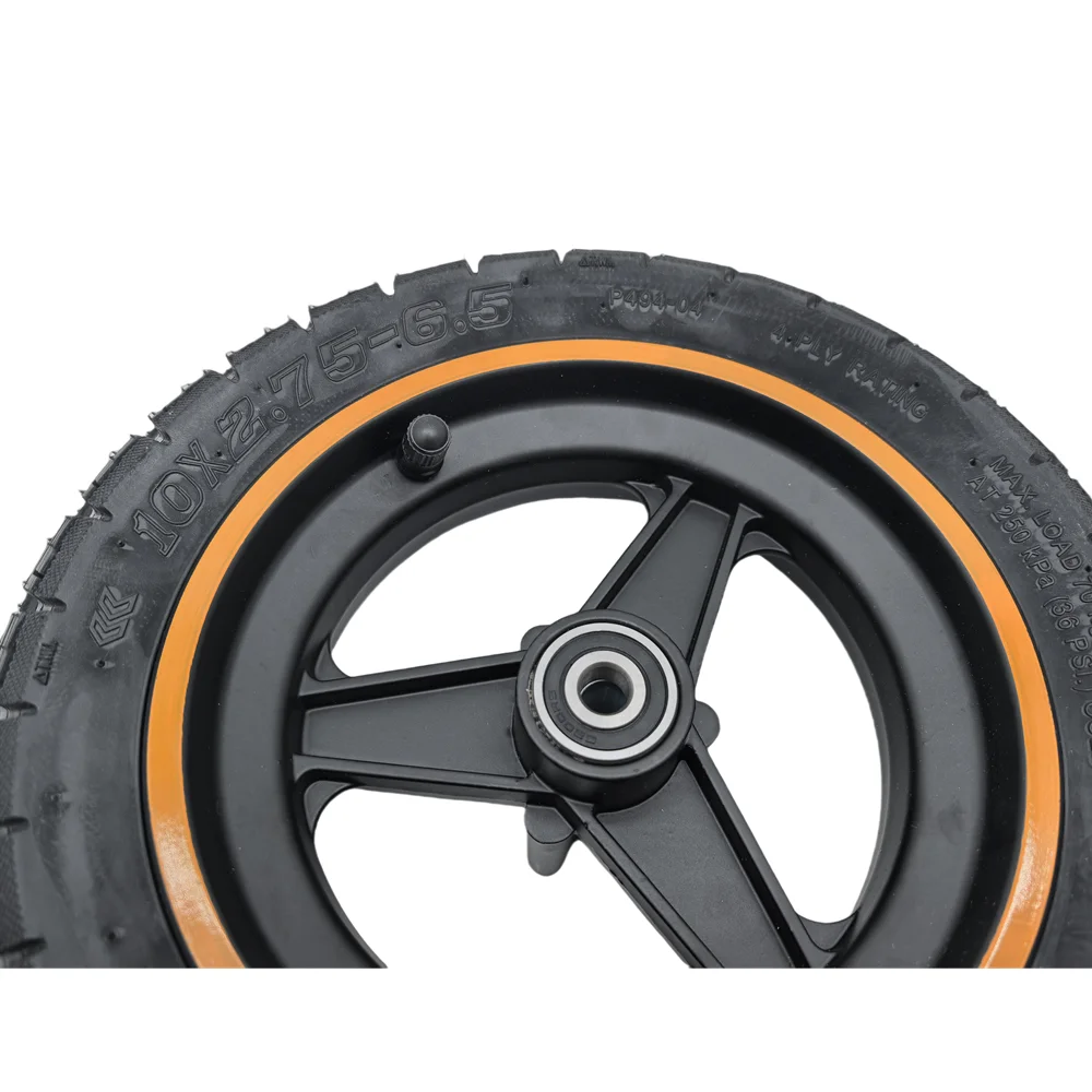 Gotrax Scooter VOLOHAS 10 X 2.75-6.5 Offroad Tubeless Tyres, 10 Inch Thick Replacement Tyre For KuKirin G3/G2 Master Speedway 5 Dualtron 3 Hover-1 Alpha Gotrax G4 Electric Scooter Tubeless Tyres Non-Slip Puncture