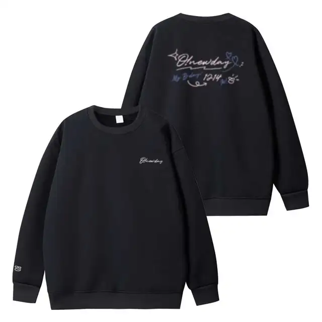 SHINee ONEW O! New Day Sweatshirt Kpop Fashion Letter Print